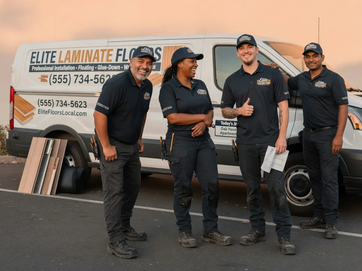 Laminate flooring installation company in Milnesville, PA